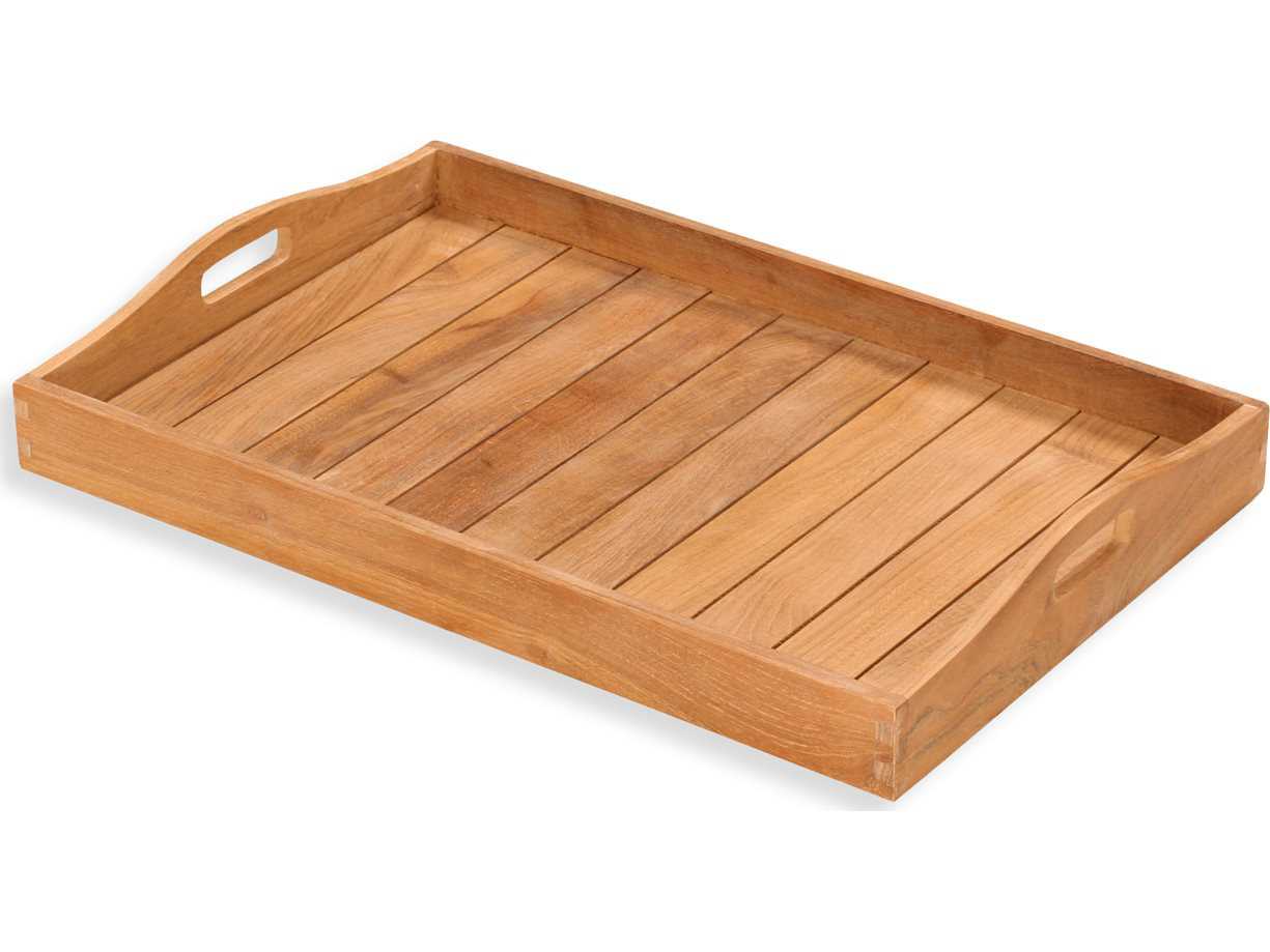 Tortuga Outdoor Jakarta Teak Serving Tray TKRSERV