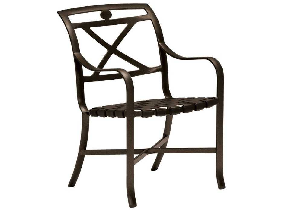 Tropitone Palladian X Back Cast Aluminum Dining Chair 109924