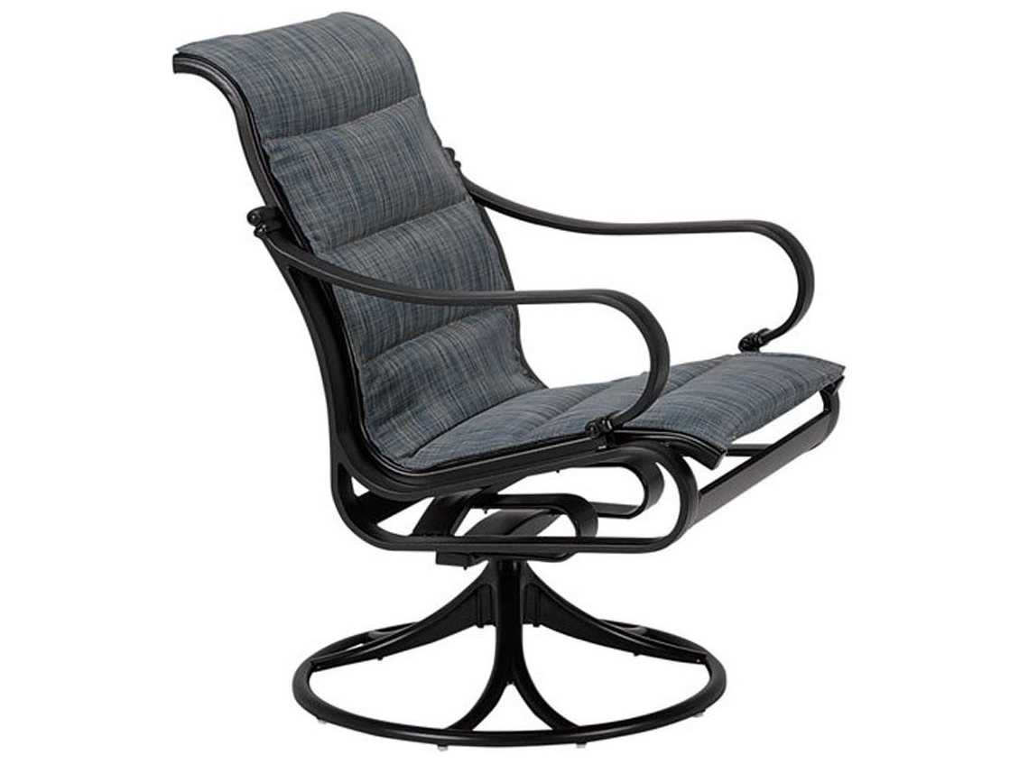 Tropitone Torino Padded Sling Aluminum Dining Set TORINDINSET