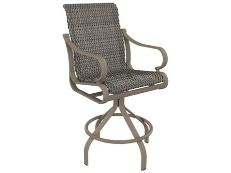 Tropitone Torino Woven Aluminum Swivel Counter Stool