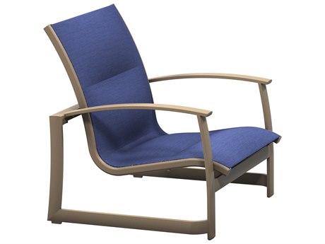 Tropitone Mainsail Padded Sling Aluminum Sand Chair