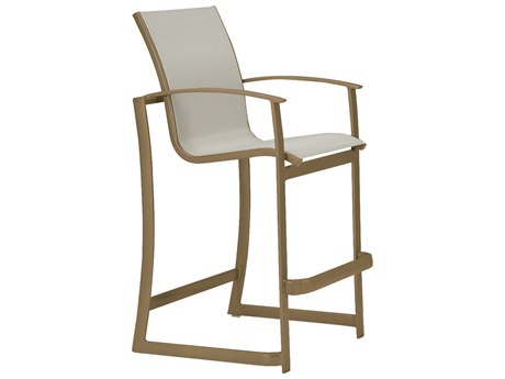 Tropitone Mainsail Sling Aluminum Bar Stool