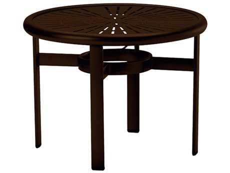 Tropitone La Stratta Aluminum 24 Round End Table