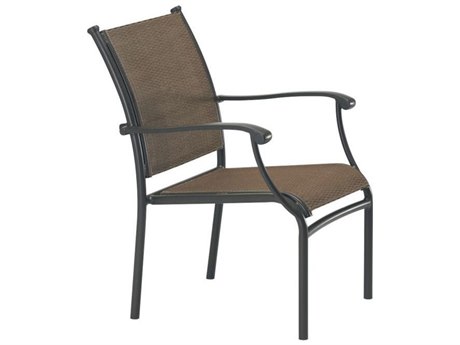 Tropitone Sorrento Relaxed Sling Extruded Aluminum Dining Chair