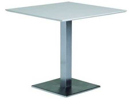 Tropitone Valora Cast Aluminum 35 Square KD Pedestal Dining Table