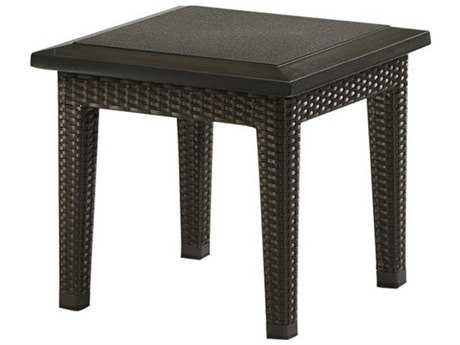 Tropitone Evo Woven 20 Square Stone Top End Table