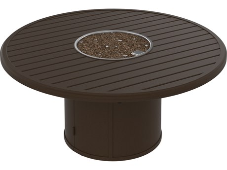 Tropitone Banchetto Fire Pits - Manual Ignition 54 Round Fire Pit (24 round base)