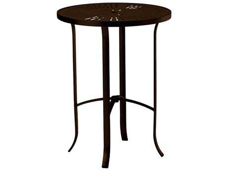 Tropitone La Stratta Aluminum 30 Round Bar Table