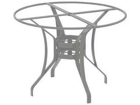 Tropitone Stoneworks Cast Aluminum Round Bar Table Base Only 34.5H