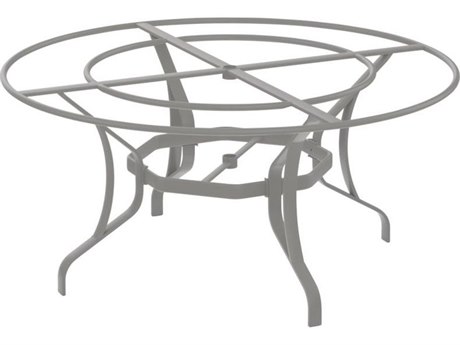 Tropitone Stoneworks Cast Aluminum Round Dining Table Base Only 28H