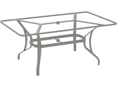 Tropitone Stoneworks Cast Aluminum Rectangular Dining Table Base Only
