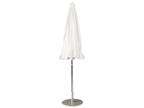 Tropitone Aluminum 7.5' Market Push Button Tilt Manual Lift 1.5 pole Umbrella