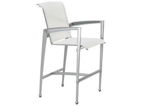 Tropitone Veer Sling Cast Aluminum Bar Stool