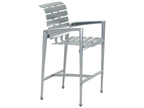 Tropitone Veer Cast Aluminum Bar Stool