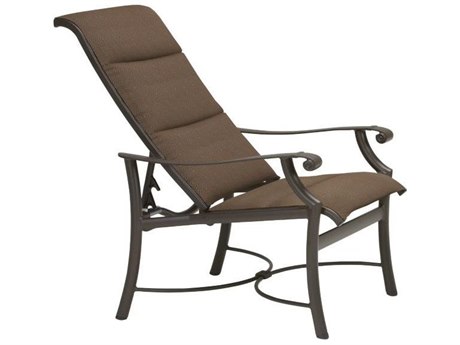 Tropitone Montreux Padded Sling Aluminum Lounge Chair