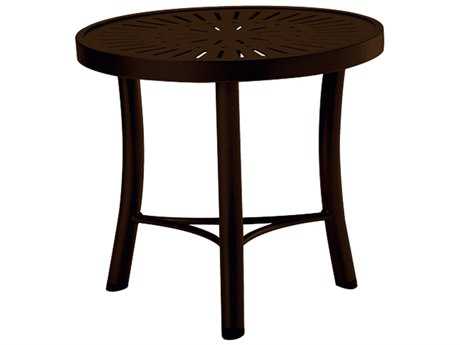 Tropitone La Stratta Aluminum 20 Round End Table