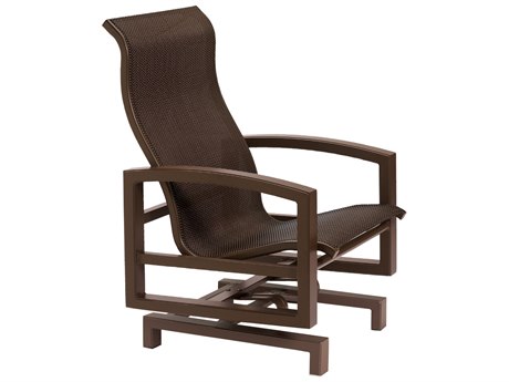 Tropitone Lakeside Sling Aluminum Action Glider Lounge Chair