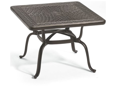 Tropitone Kd Garden Terrace Cast Aluminum 31 Square End Table