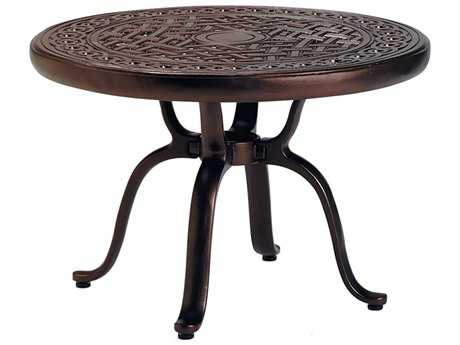 Tropitone Kd Garden Terrace Cast Aluminum 25 Round End Table