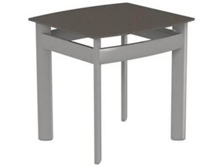 Tropitone Kor Aluminum 17 Square Tea Table