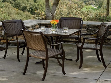 Tropitone Belmar Woven Dining Set