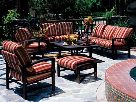Tropitone Lakeside Cushion Aluminum Lounge Set