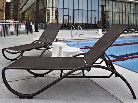 Tropitone La Scala Relaxed Sling Aluminum Lounge Set