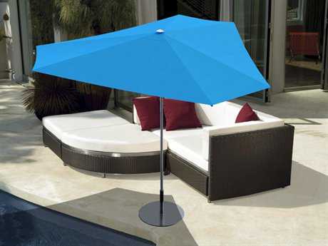 Tropitone Trace 10' Aluminum Triangle Umbrella