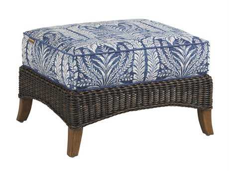 Tommy Bahama Outdoor Island Estate Lanai Wicker Ottoman