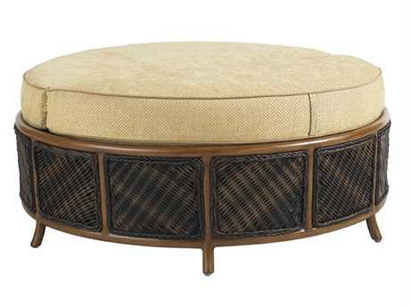 Tommy Bahama Outdoor Island Estate Lanai Wicker Storage Ottoman
