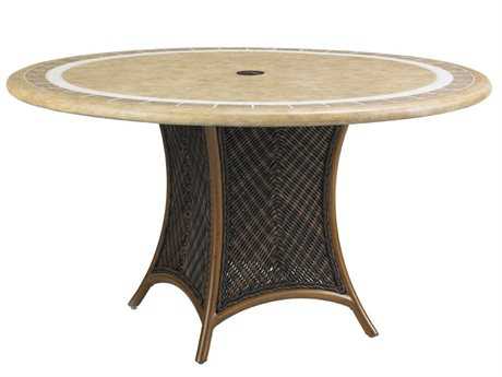 Tommy Bahama Outdoor Island Estate Lanai Wicker Dining Table