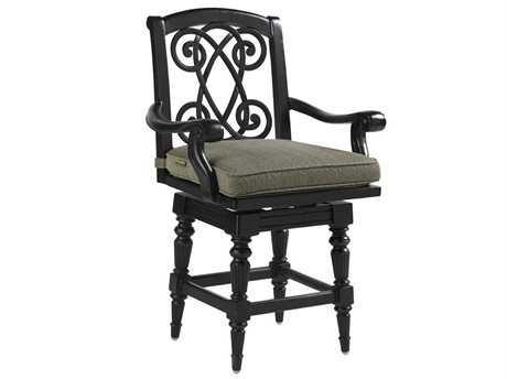 Tommy Bahama Outdoor Kingstown Sedona Cast Aluminum Swivel Counter Stool