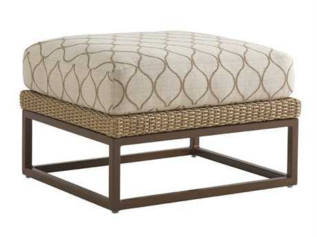 Tommy Bahama Outdoor Aviano Wicker Ottoman
