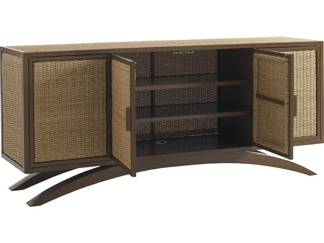 Tommy Bahama Outdoor Aviano Wicker 70'' x 18'' Rectangular Buffet