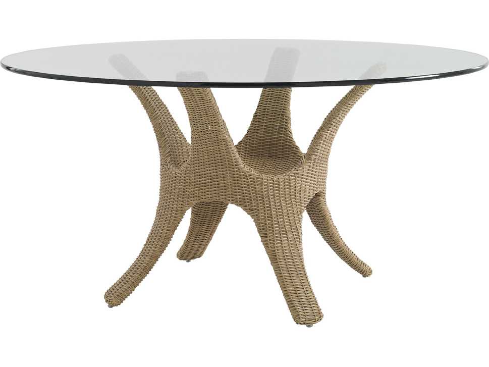 Tommy Bahama Outdoor Aviano 60 Round Glass Table Top 3220 870gt Hover To Zoom