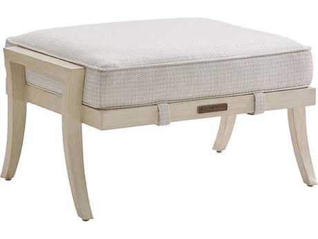 Tommy Bahama Outdoor Misty Garden Cast Aluminum Ottoman