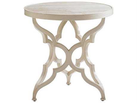 Tommy Bahama Outdoor Misty Garden Cast Aluminum 23'' Round Accent Table Base