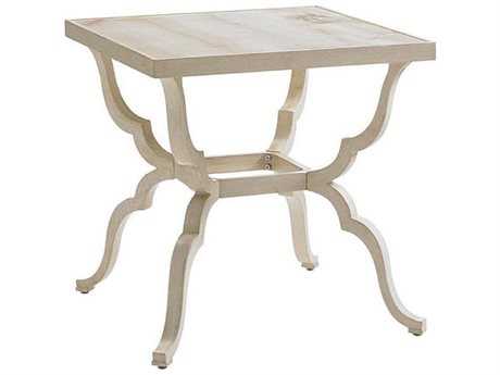Tommy Bahama Outdoor Misty Garden Cast Aluminum 23'' Square End Table Base