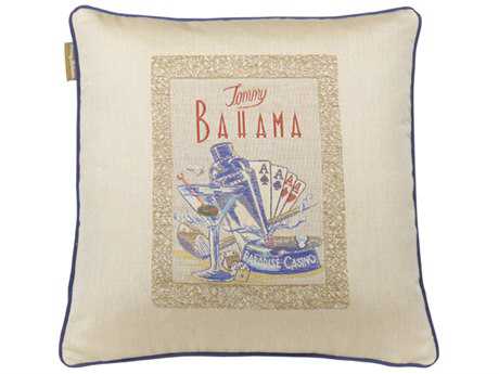 Tommy Bahama Outdoor Paradise 18'' x 18'' Paradise 18'' x 18''Casino (Fresco) Pillow