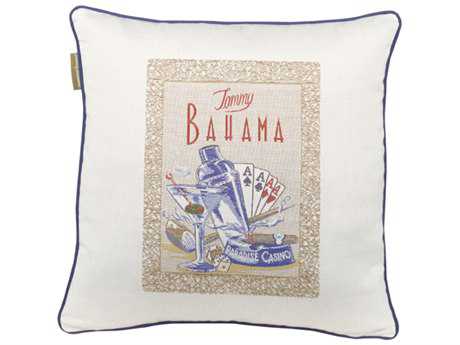 Tommy Bahama Outdoor Paradise 24 x 24 Paradise 24 x 24 Casino Pillow