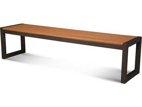 Trex® Parsons Recycled Plastic Cube 72 Bench