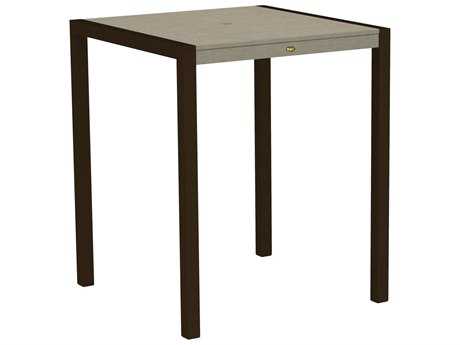Trex® Surf City Recycled Plastic 36 Square Bar Table
