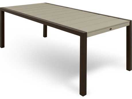 Trex® Surf City Recycled Plastic 73 x 36 Rectangular Dining Table