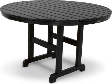 Trex® Monterey Bay Recycled Plastic 48 Round Dining Table