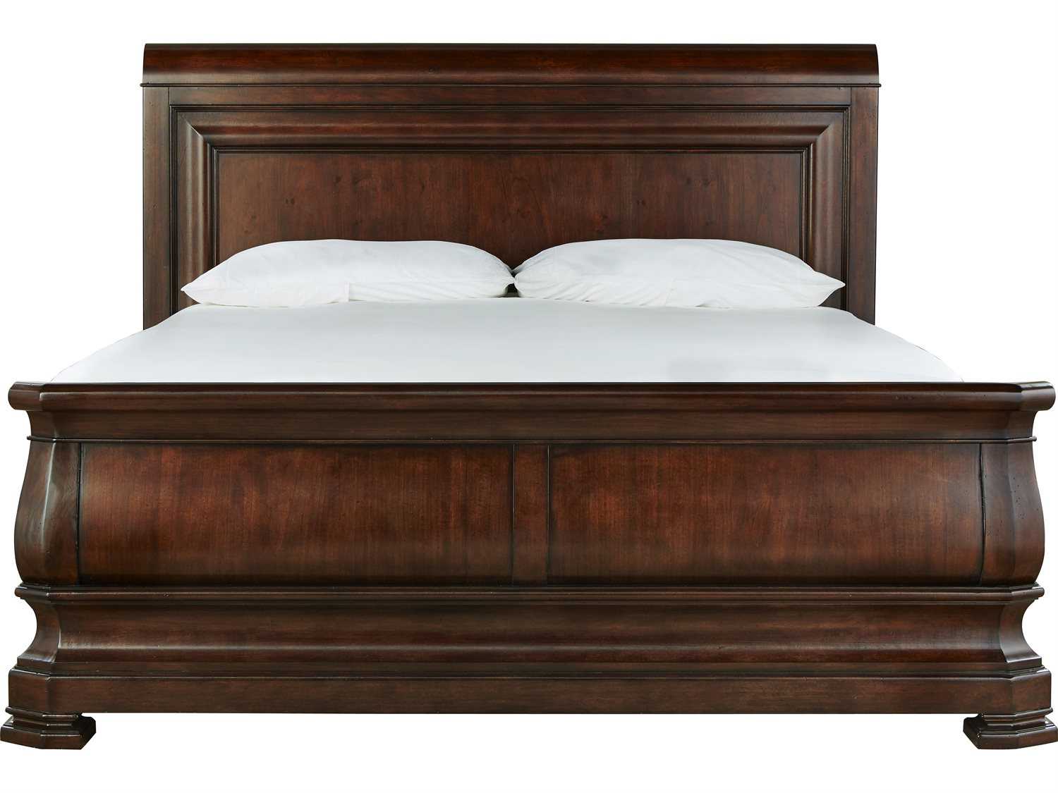 Universal Furniture Reprise Rustic Cherry California King Size Sleigh Bed B