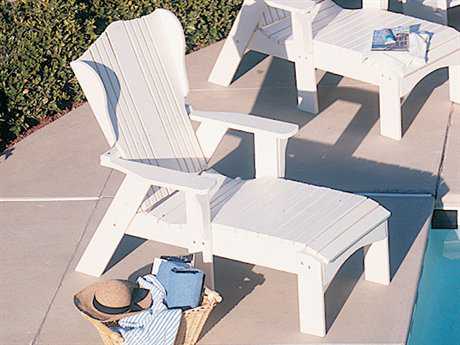 Uwharrie Chair Plantation Series Wood Chaise