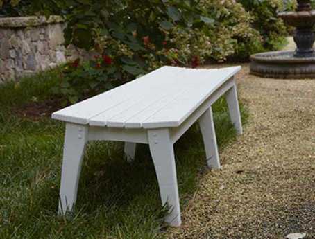 Uwharrie Chair Behren Wood Side Bench 66Wx19.5Dx17H