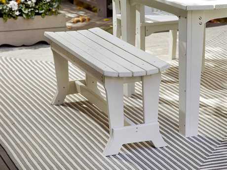 Uwharrie Chair Carolina Preserves Wood 2-Seat Bench