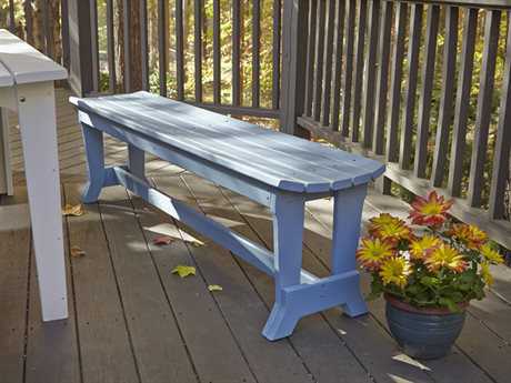 Uwharrie Chair Carolina Preserves Wood 3-Seat Bench