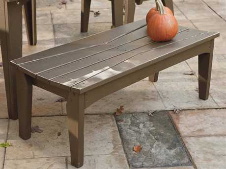 Uwharrie Chair Hourglass Wood 2-Seat Bench